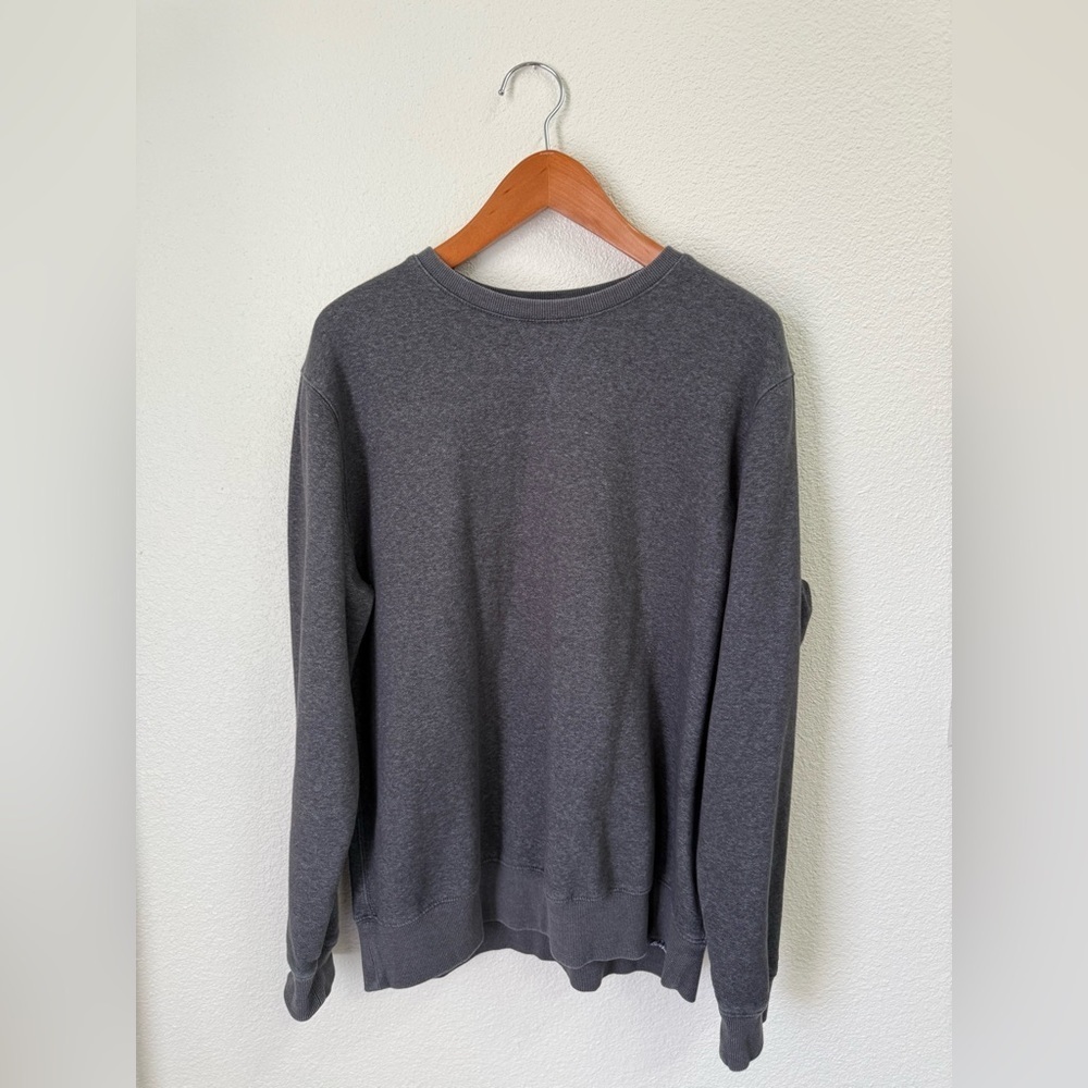 Eddie Bauer Dark Gray Crewneck Sweatshirt Pullover Women’s Size XL